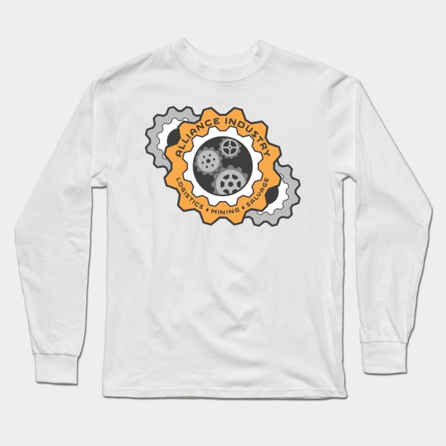 Industry Fleet Long Sleeve T-Shirt by Alliance